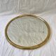 Mirror round brass 50 -  27x27cm