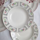 Vintage soup plates