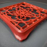 Repose plat carré de chez Le creuset France