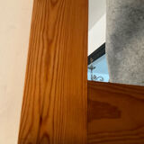 Vintage mirror in solid pine