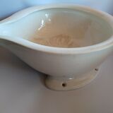 Cabin sink original liner, cracked faience