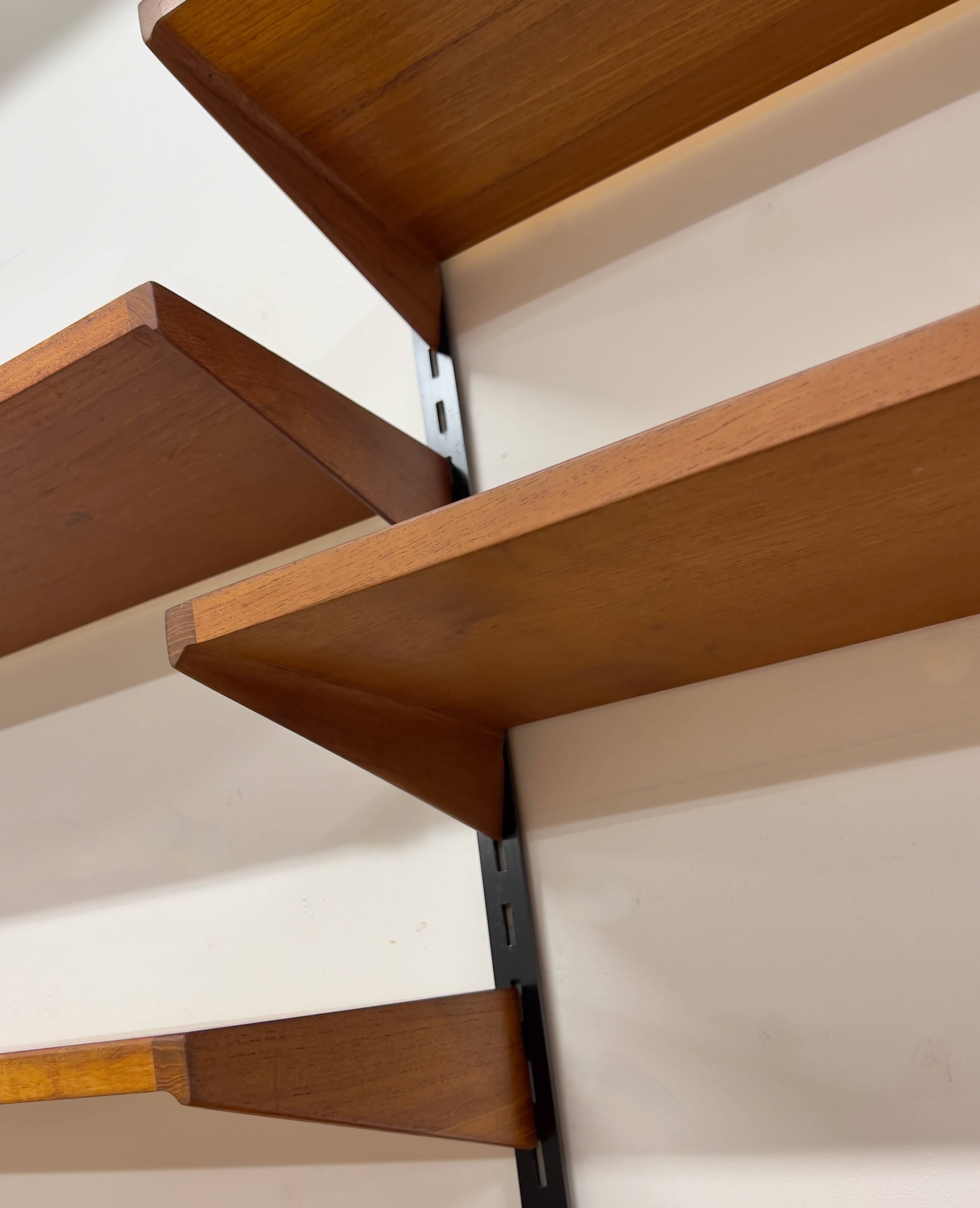 Teak Shelving System By Kai Kristiansen For Feldballes