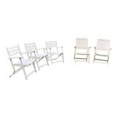 5 garden chairs 1970-1980