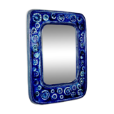 Vintage ceramic mirror from vegvari hungary 1970