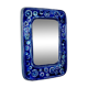 Vintage ceramic mirror from vegvari hungary 1970