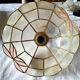 2 Vintage suspensions in mother-of-pearl and brass, from the 1950s