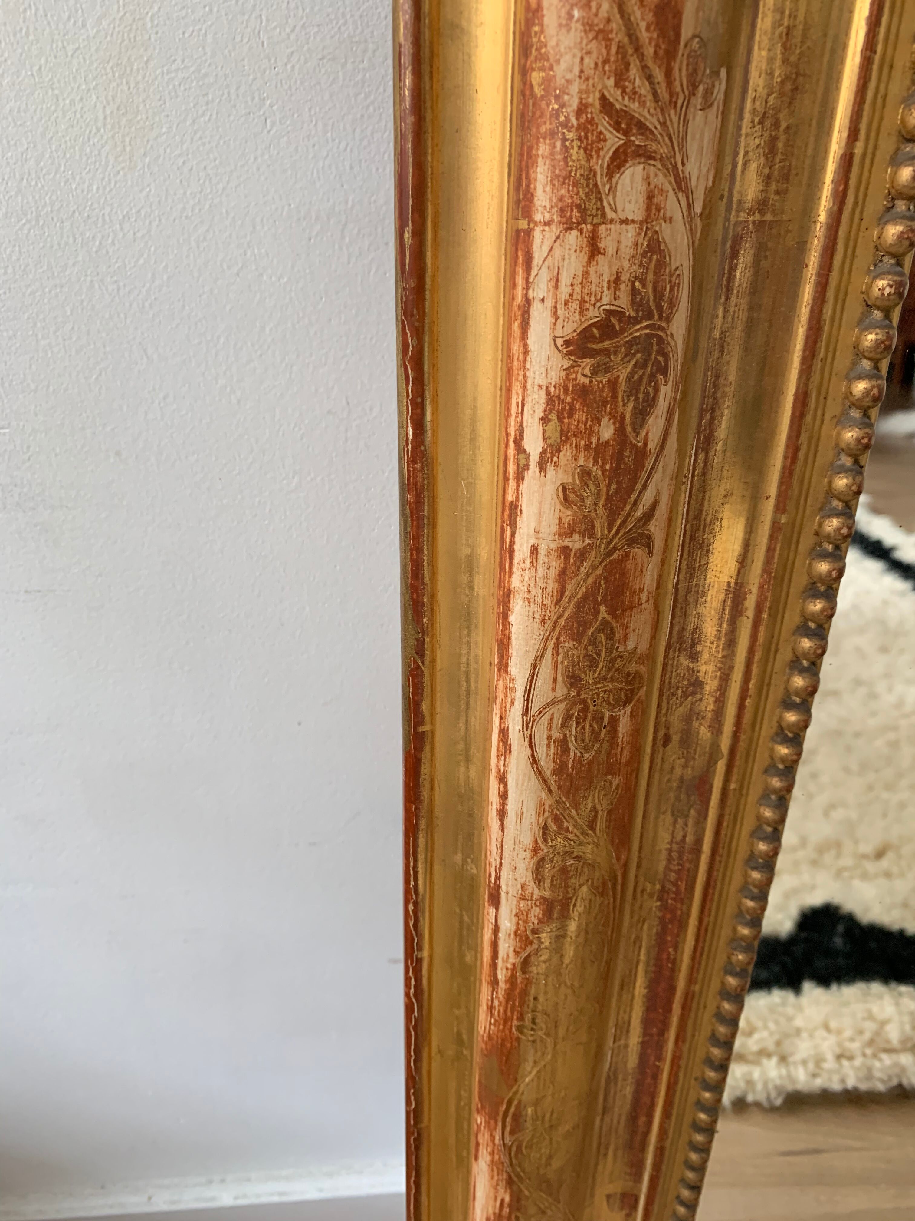 Large mirror Louis Philippe 102x140cm