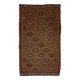 Authentic Vintage Turkish Kilim 175x303 cm Handwoven Ethnic Style