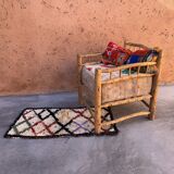 Moroccan carpet azilal colorful - 56 x 120 cm