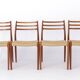 4 of 8 Niels Otto Møller Model 78 Dining Chairs | Danish Teak 1960s Vintage