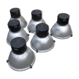 Set of 6 factory lights