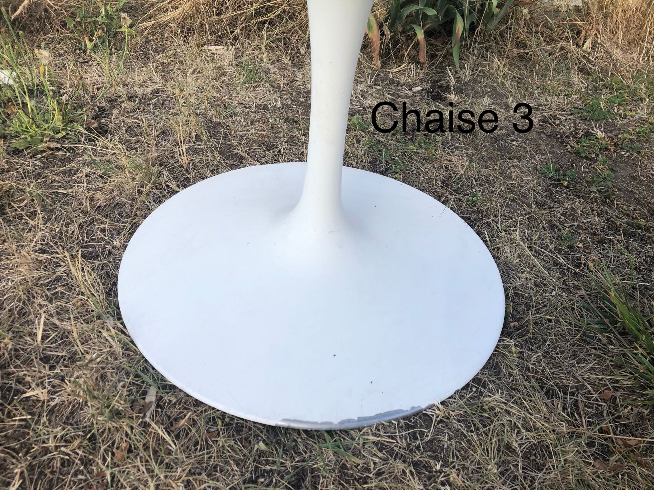 Ste of 5 "Tulip chairs" by Eero Saarinen for Knoll in the late 1950s