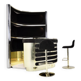 Bar set with 2 stools, 1970S