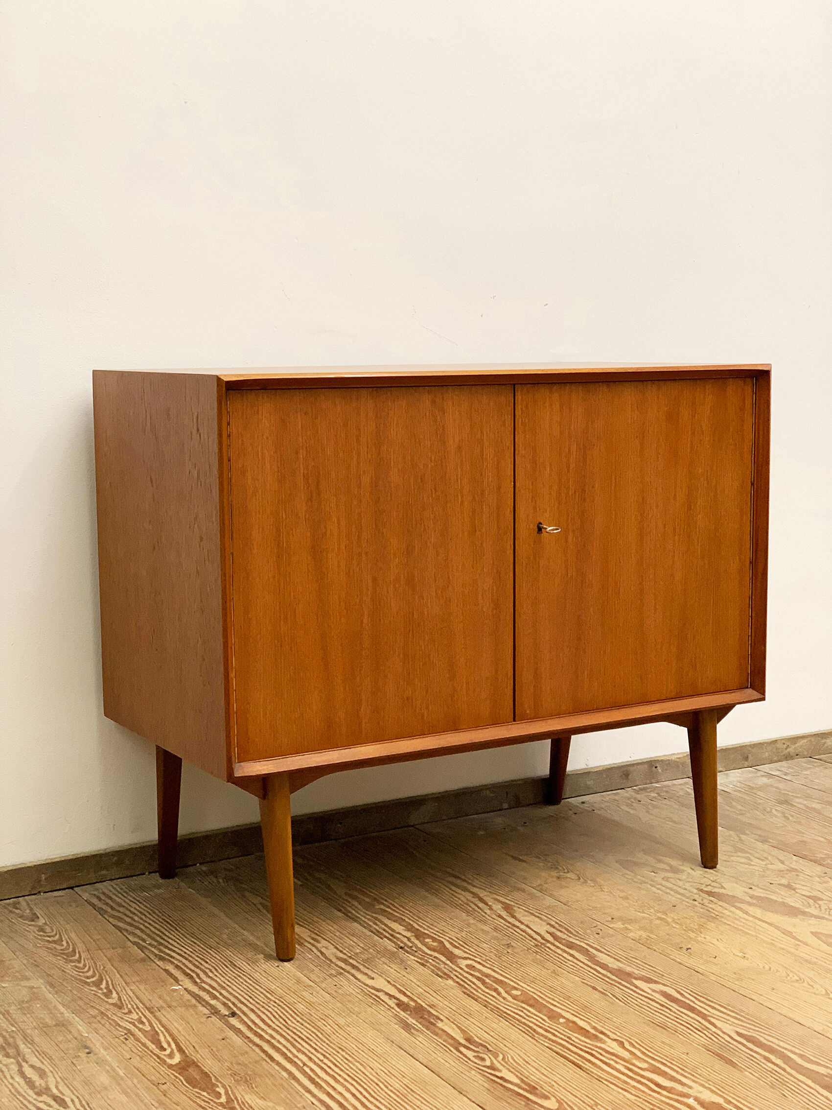 Mid-Century Teak Sideboard by Rex Raab for Wilhelm Renz, Germany, 1950s