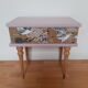 Table de chevet vintage relookée