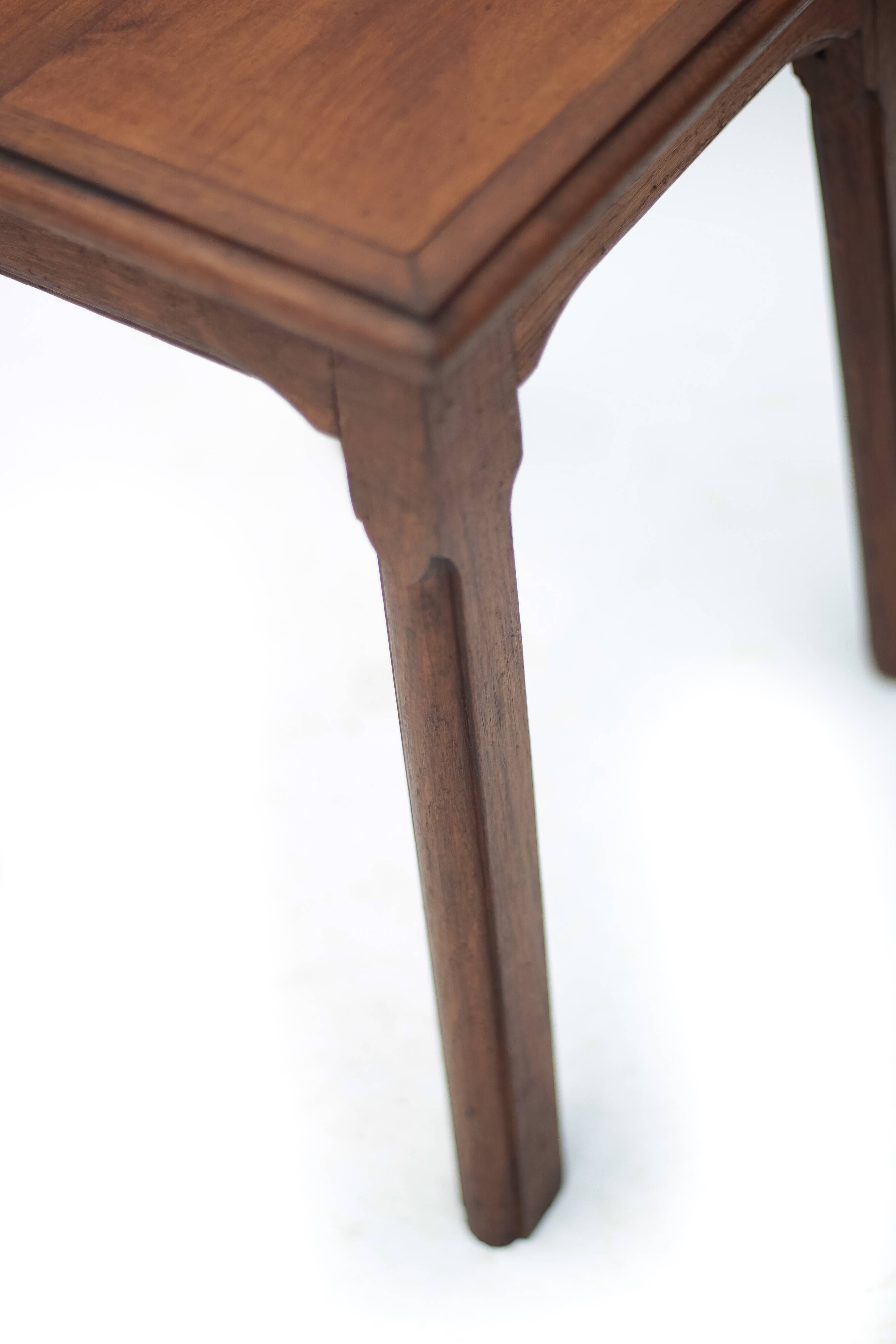 Tabouret bois vintage, tabouret d'appoint, table basse, porte-plante