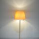 Vintage brass floor lamp with swivel arm, 1970s