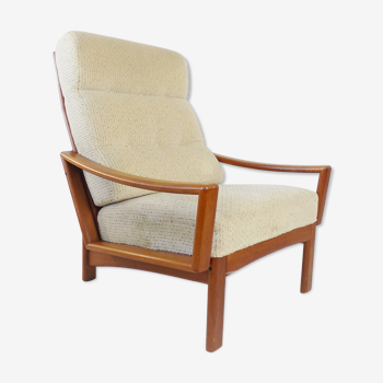 Fauteuil en teck Glostrup par Grete Jalk