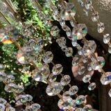 Crystal spider chandelier 1970