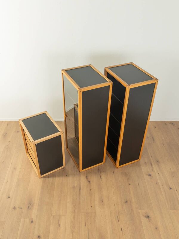 Ensemble commode, vitrine et commode Flötotto