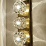 Pair of large vintage architectural wall lights