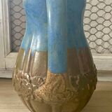 stoneware pitcher signed L.Lourioux circa 1910
