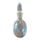 Vintage crystal glass carafe – matching cut stopper