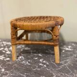 Rattan plant holder