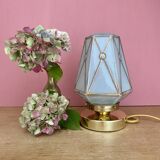 Vintage art deco globe table lamp