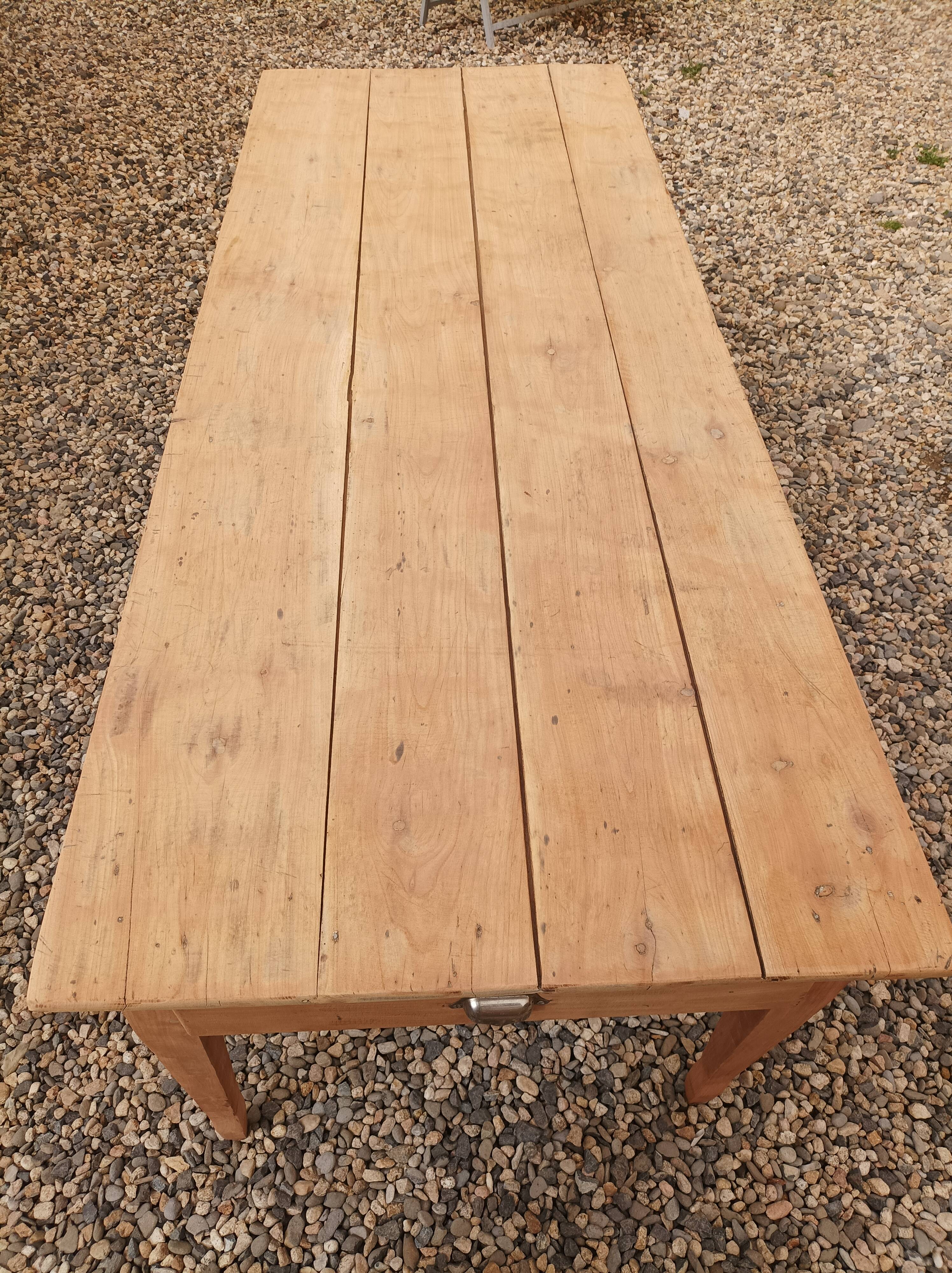 Cherry farm table