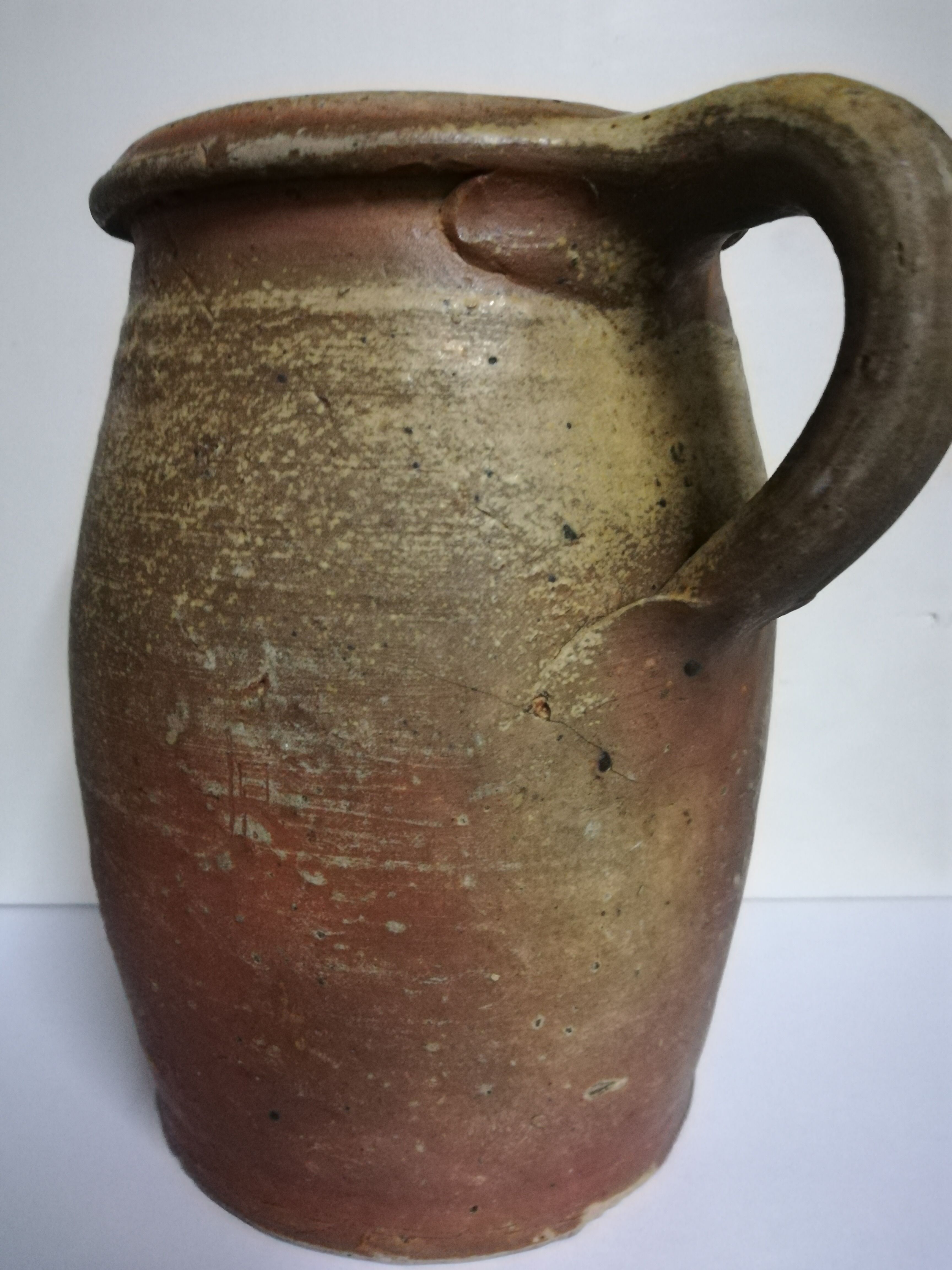 Old terracotta pot