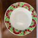 Hollow round dish sarreguemines art nouveau