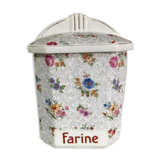 Spice jar "Flour" Limoges - Deshoulières - Chauvigny