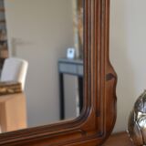 Wooden mirror