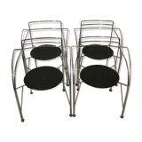 Fauteuils lune de Pascal Mourgue