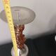 Vintage amber candlestick