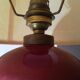 Bohemian lamp in earthenware