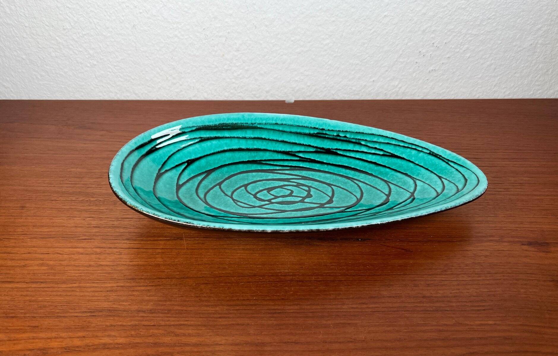 Coupelle en céramique de la poterie ouest-allemande WGP du milieu du siècle de Steuler, années 1960