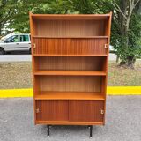 Showcase library vintage modernist 1960