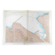 Old nautical map of Bilbao Spain