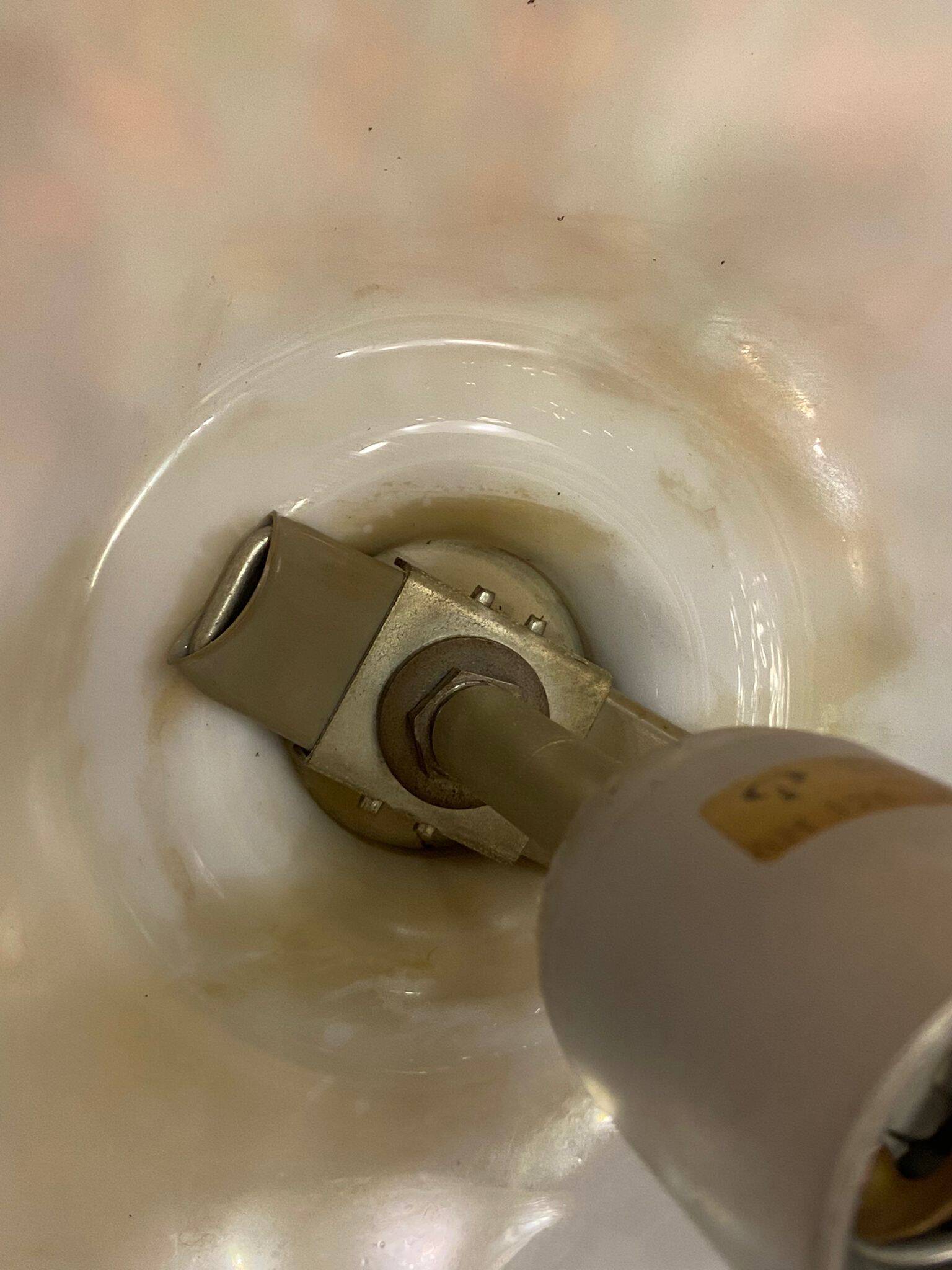 Lampara by Vidrio Millefiori, Peill & Putzler, Mid-century, Naranja, 70's –