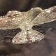 Presentation dish on glass foot