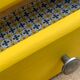 Powdered yellow medicine cabinet