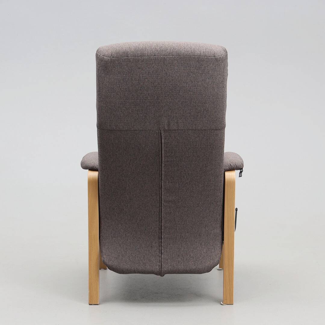 Hjort Knudsen — Armchair with Matching Footstool — Adjustable Backrest — Mo