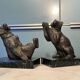 Pair of bear bookends by Thomas Cartier