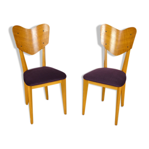 Paire de chaises 1950