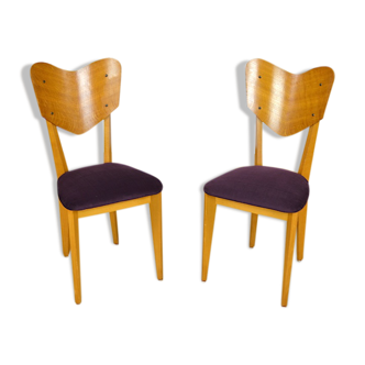 Paire de chaises 1950