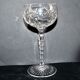 SAINT-LOUIS Balloon Wine Glass ROEMER in cut crystal star 1930 H15.3cm