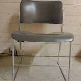 3 chaises Design D. ROWLAND 1964 HOWE 40-4