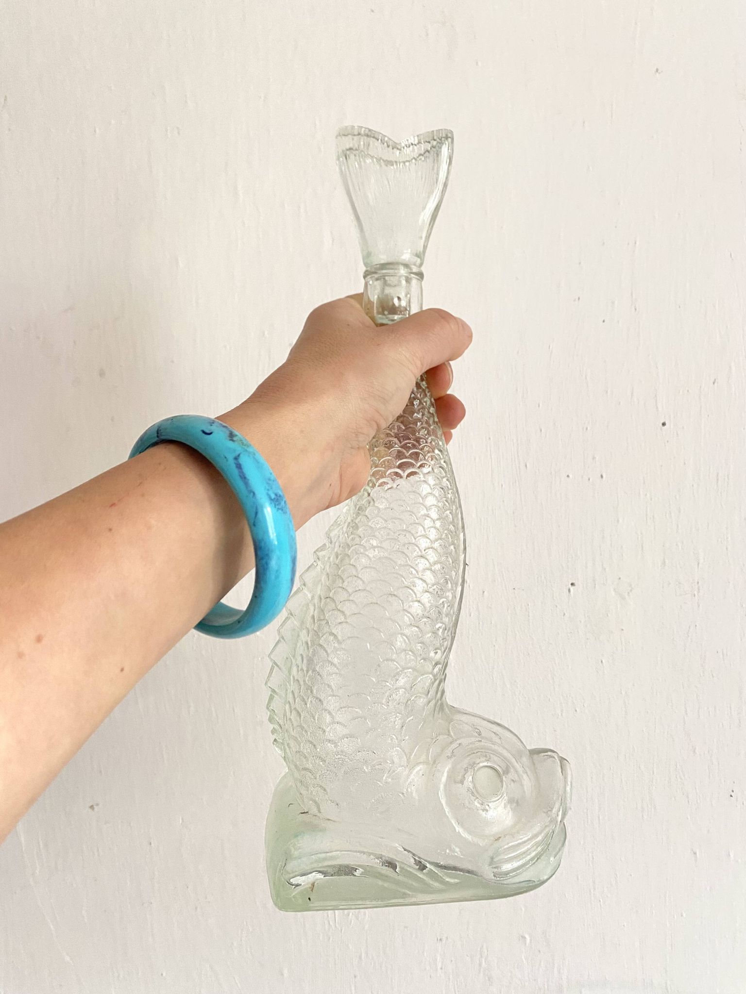 Carafe poisson Italy années 70
